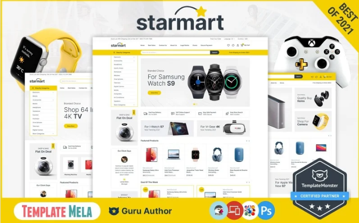 Starmart - Electronics Store Prestashop Theme