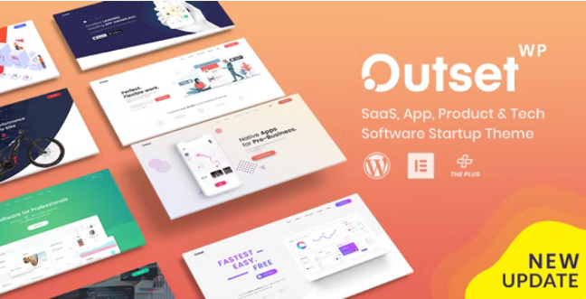 The Outset - MultiPurpose WordPress Theme for Saas - Startup
