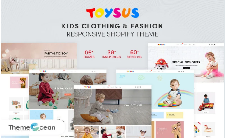 Toysus - Kids Toys - Clothes Responsive Shopify Theme