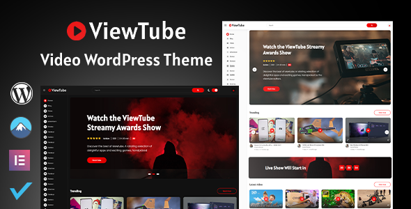 ViewTube | Video Streaming WordPress Theme