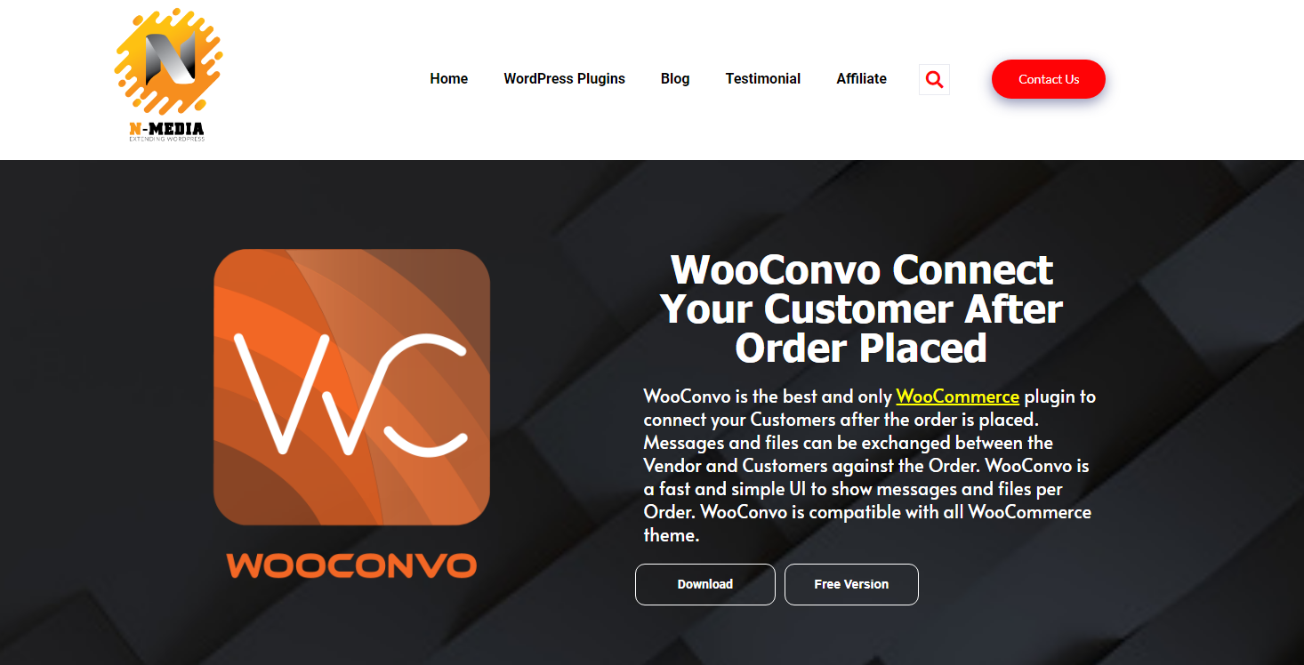 WooConvo PRO - WooCommerce Vendor and Customers Conversation PRO