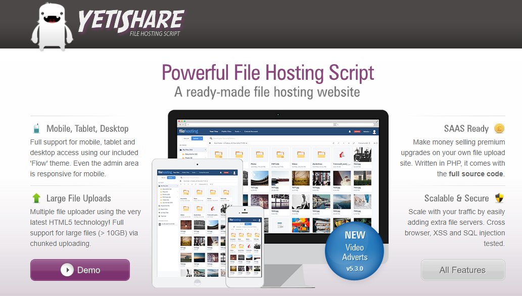 YetiShare - Incl. All plugins - Languages