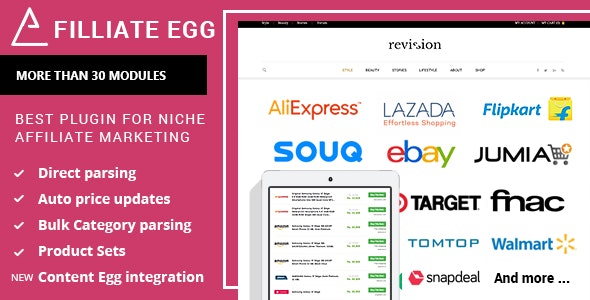 [Activated] Affiliate Egg Pro Niche Affiliate Marketing WordPress Plugin