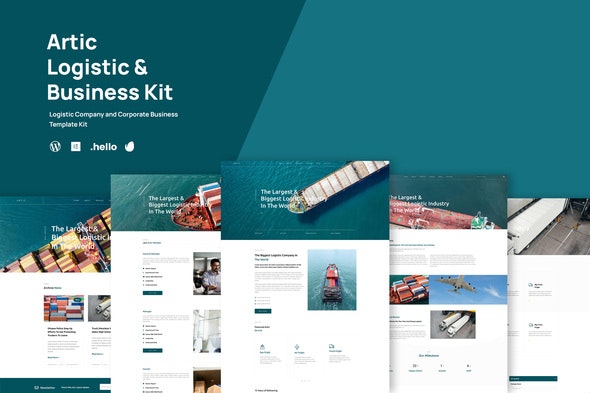 Artic - Logistics & Business Elementor Template Kit