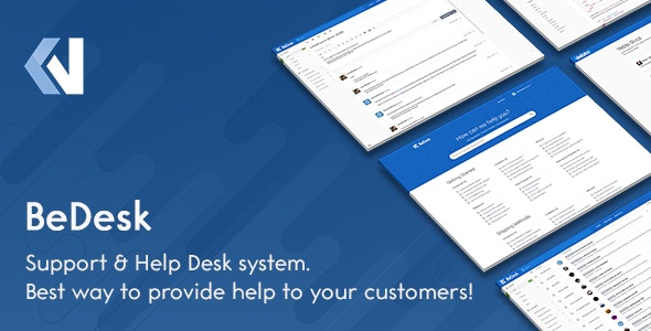 BeDesk - Customer Support Software - Helpdesk Ticketing System