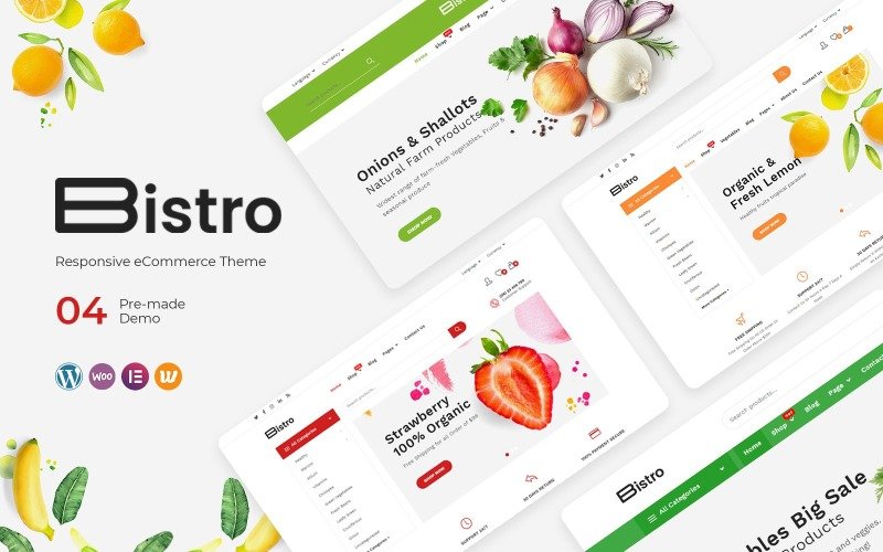Bistro - Organic - Food WooCommerce Theme TM