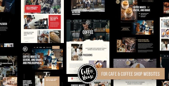 Craft Coffee Shop Restaurant WordPress Theme