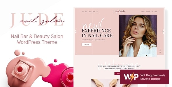 Jude - Nail Bar - Beauty Salon WordPress Theme