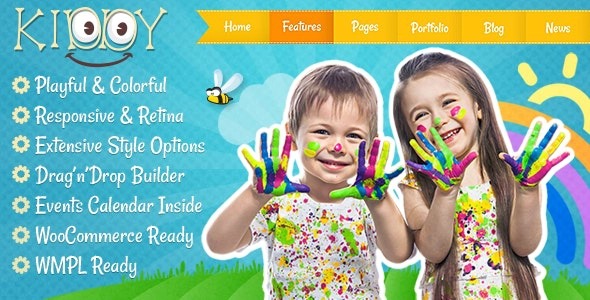 Kiddy Children WordPress Theme
