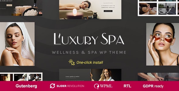 Luxury Spa- Beauty Spa - Wellness Resort Theme