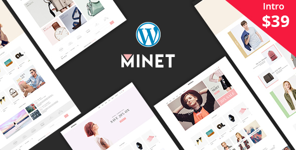 Minet - Minimalist eCommerce WordPress ThemeÂ 