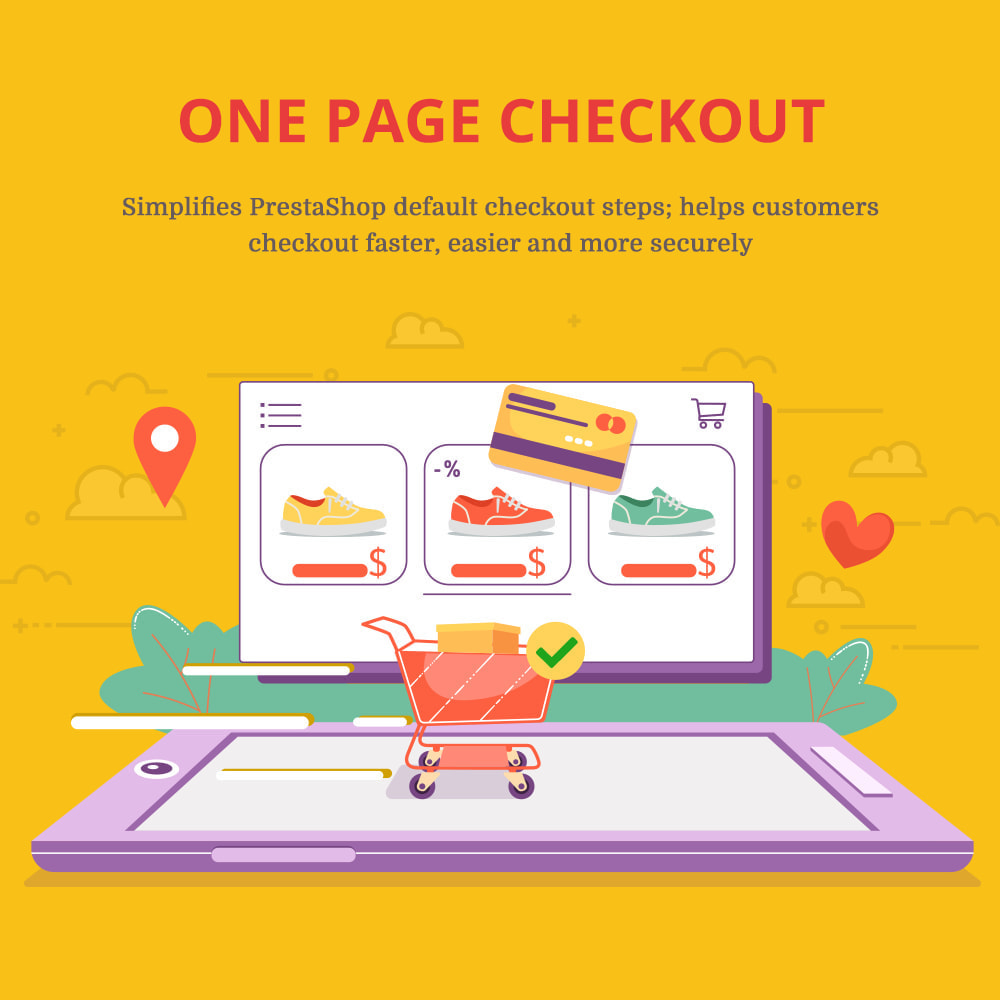 One Page Checkout - Fast
