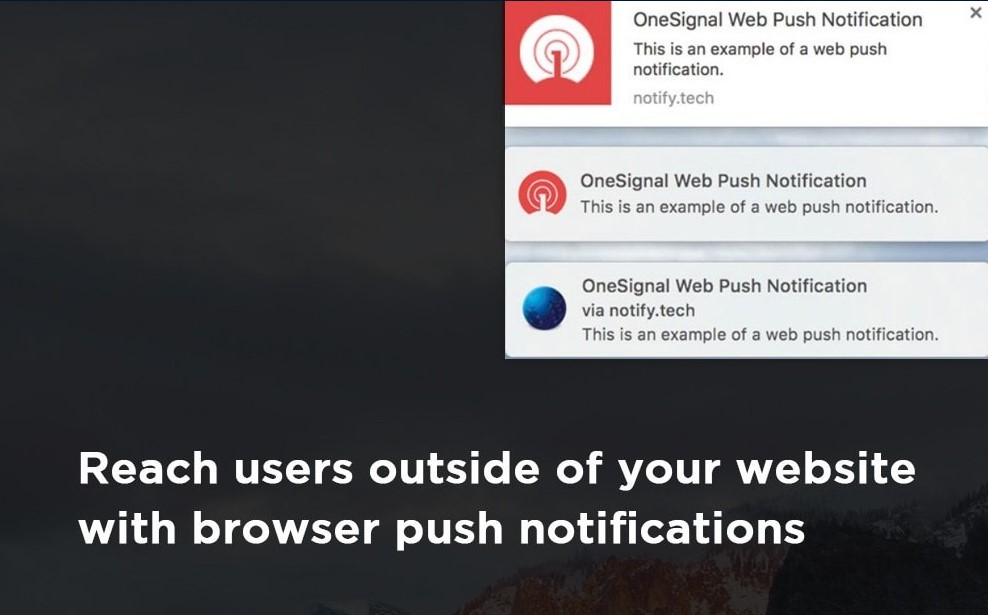 OneSignal - Browser Push Notifications + Cart Reminder Module