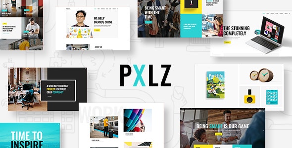 Pxlz - Creative Design Agency Theme