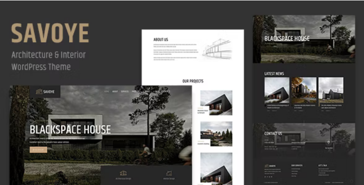 Savoye - Architecture - Interior WordPress Theme
