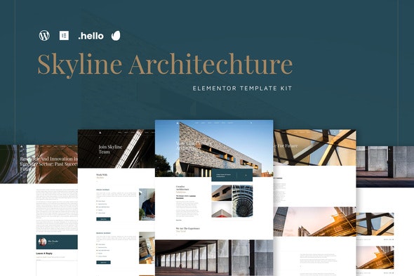 Skyline - Architecture Elementor Template Kit