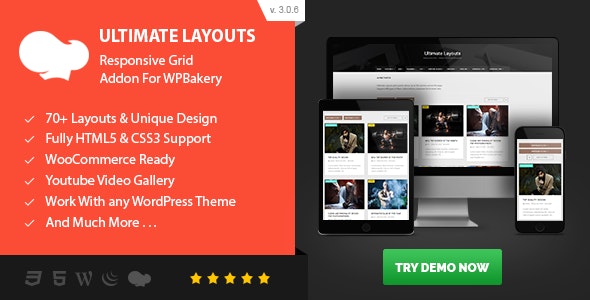 Ultimate Layouts - Responsive Grid - Youtube Video Gallery - Addon For WPBakery Page Builder