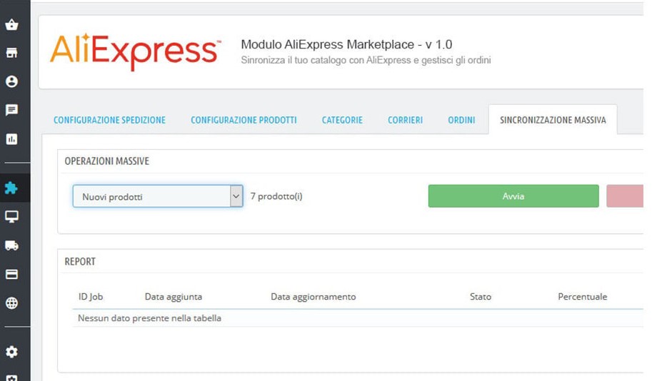 AliExpress Marketplace - sell in all Europe and Russia Module Prestashop