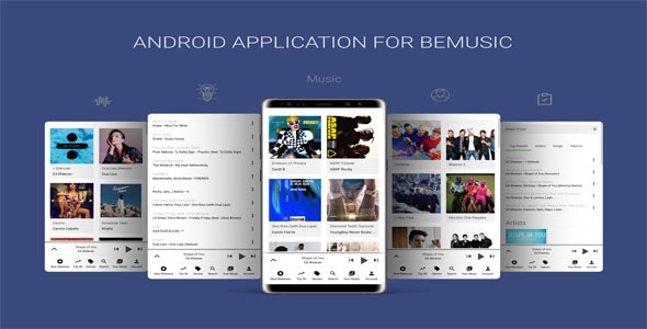 Android Application For BeMusic