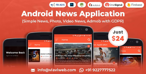 Android News Application (Simple News