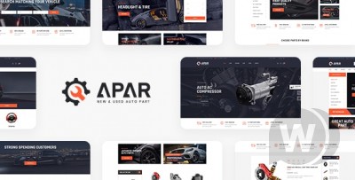 Apar - Auto Parts Store WordPress Theme