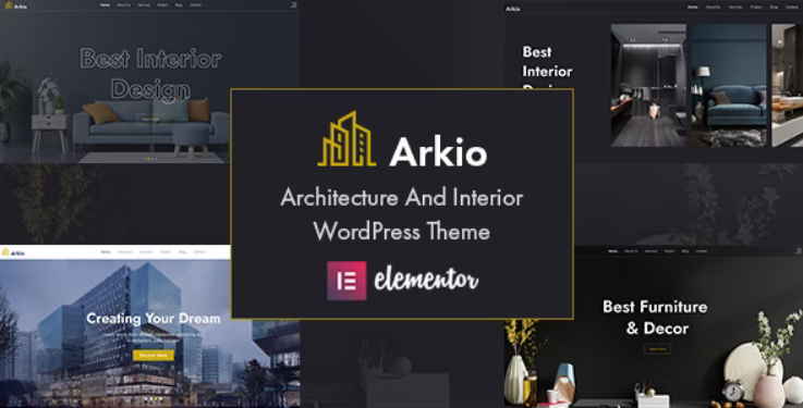 Arkio - Architecture - Interior WordPress Theme