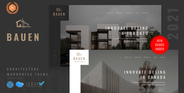 BAUEN - Architecture - Interior WordPress Theme