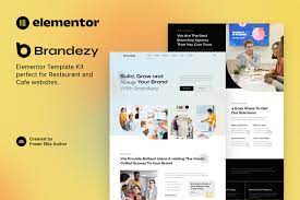 Brandezy - Branding Agency & Creative Studio Elementor Template Kit