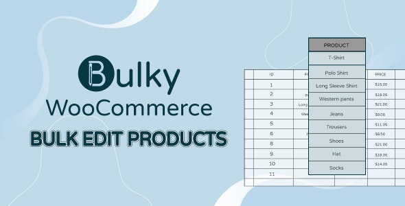 Bulky - WooCommerce Bulk Edit Products