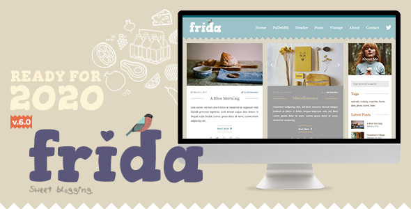 Frida - A Sweet - Classic Blog Theme