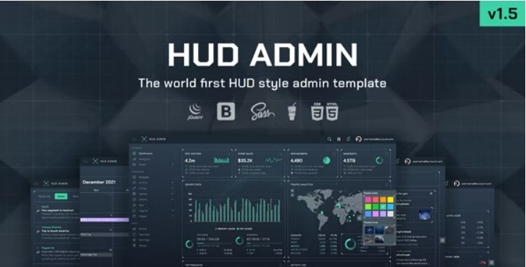 HUD - Bootstrap Admin Template