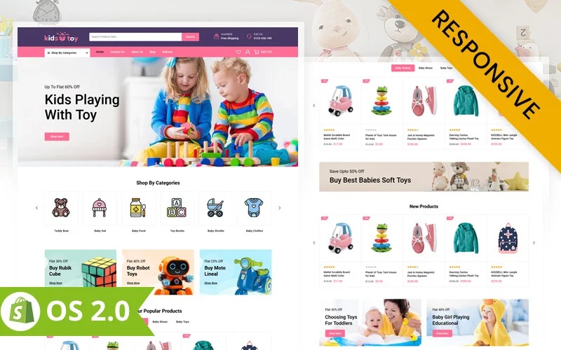 KidsToy - Toys Store Shopify Responsive Theme Shopify Theme