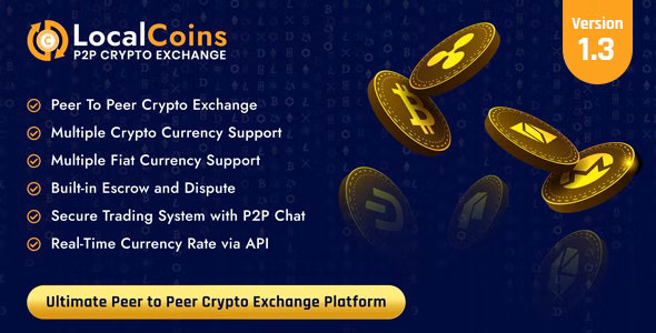 LocalCoins - Ultimate Peer to Peer Crypto Exchange Platform