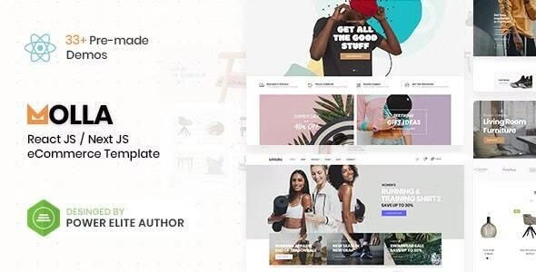 Molla React/Next eCommerce Template