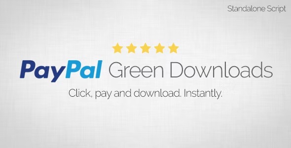 PayPal Greens - Standalone ScriptÂ 