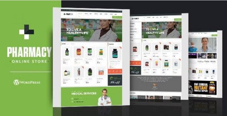 Pharmacy WooCommerce WordPress Responsive Theme