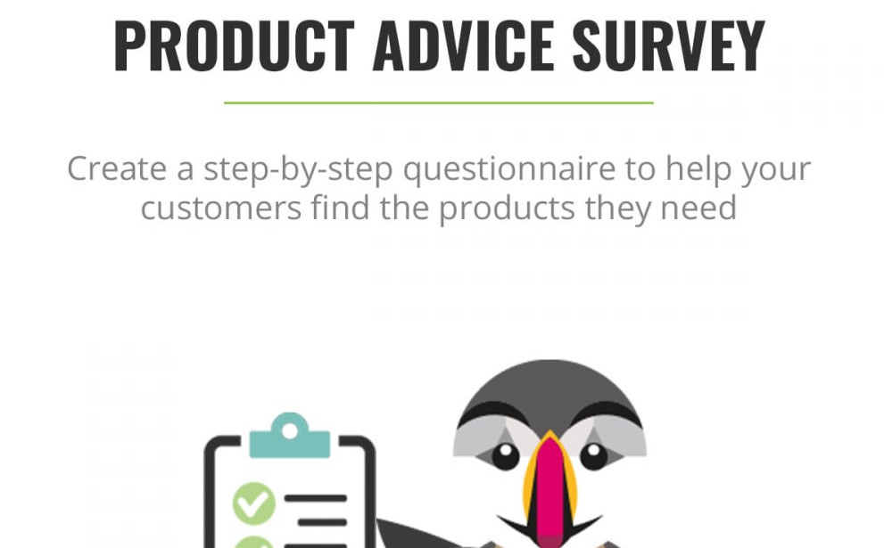 Product Advice Survey Module Prestashop