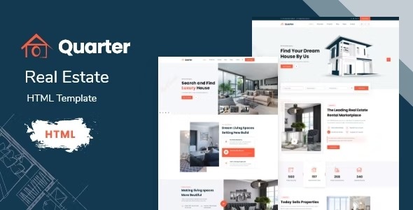 Quarter - Real Estate HTML Template February