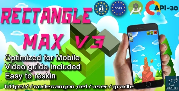 Rectangle Max (Admob + GDPR + Android Studio)