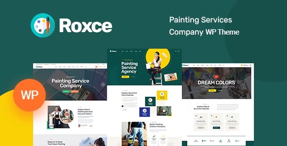 Roxce - Painting Services WordPress Theme + RTL
