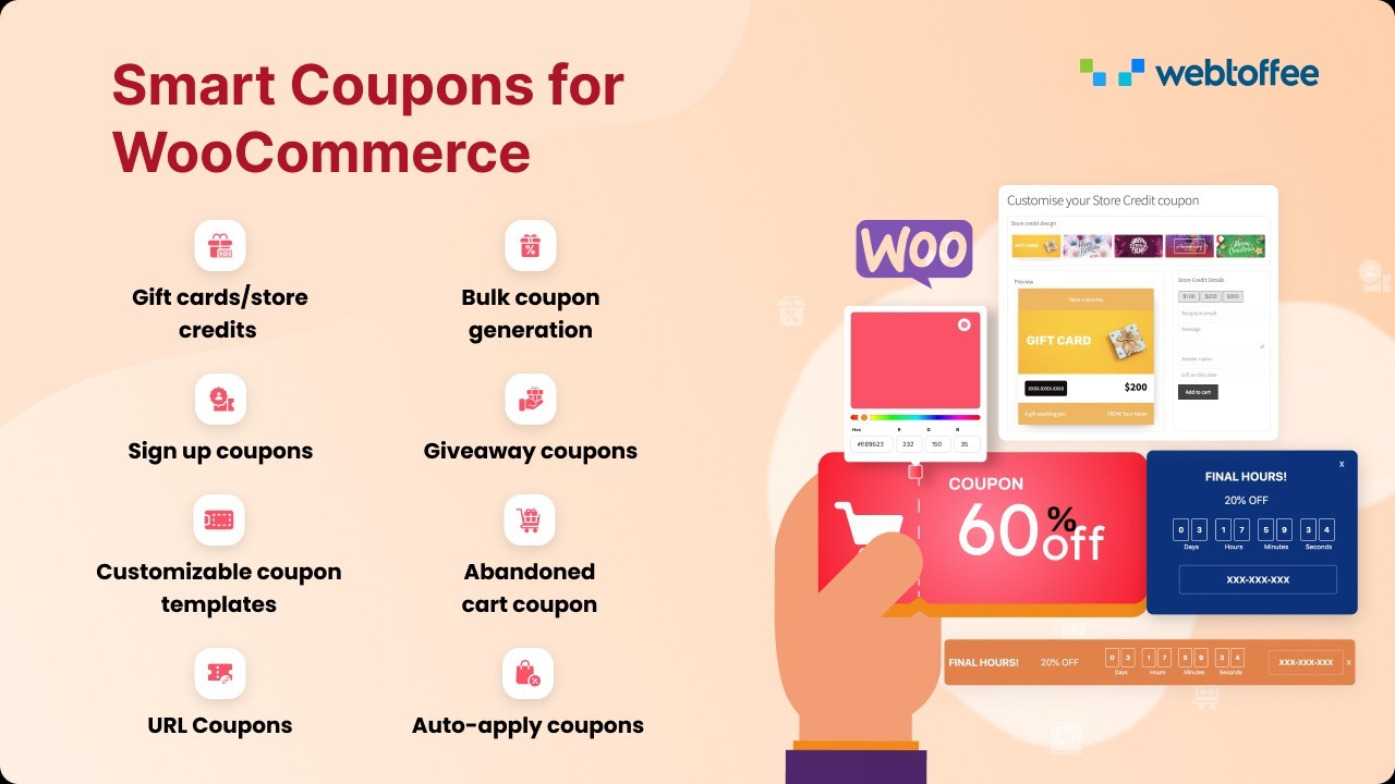 Smart Coupons for WooCommerce [webtoffee]