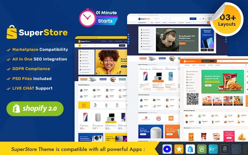 Superstore - Electronics - Gadgets Multipurpose Shopify Responsive Theme Shopify Theme