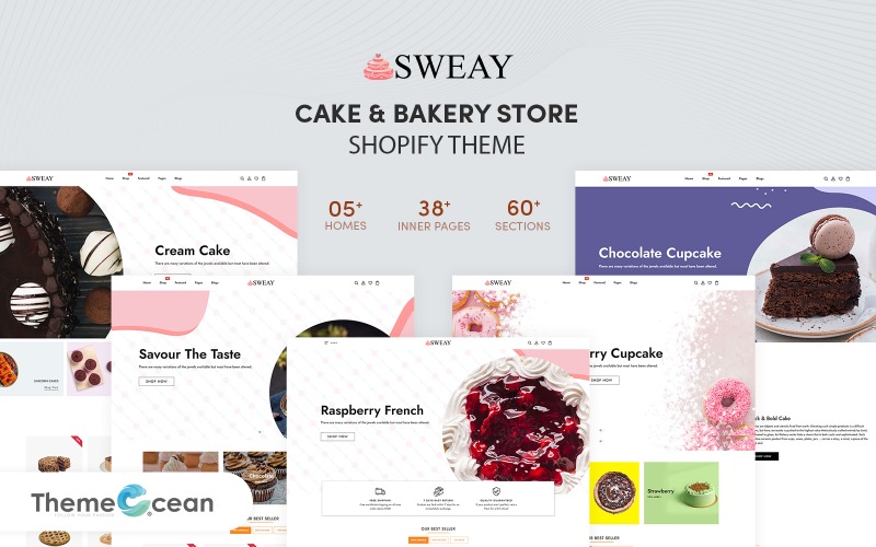 Sweay - Cake - Bakery Responsive Shopify Theme