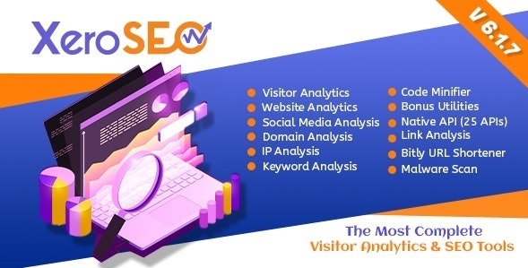 XeroSEO- The Most Complete Visitor Analytics - SEO Tools SiteSpy