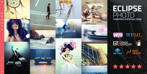 eClipse - Photography Portfolio WordPres Theme