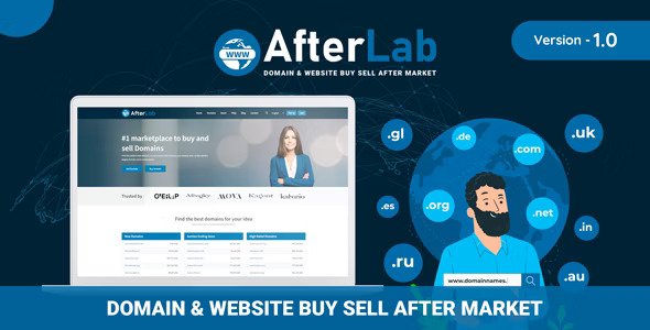 AfterLab - Domain - Website Buy Sell After Marketplace