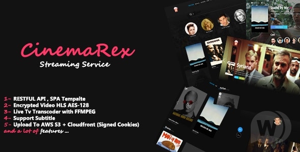 CinemaRex Online Movie Theater Script