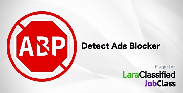 Detect Ads Blocker Plugin (LaraClassifier - JobClass)