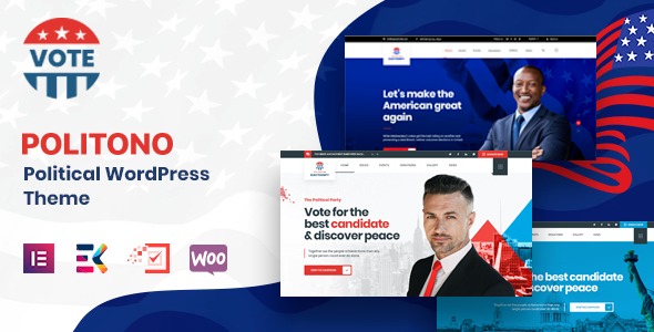 Politono Political Election Campaign WordPress Theme