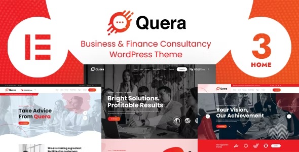 Quera Business Consultancy WordPress Theme